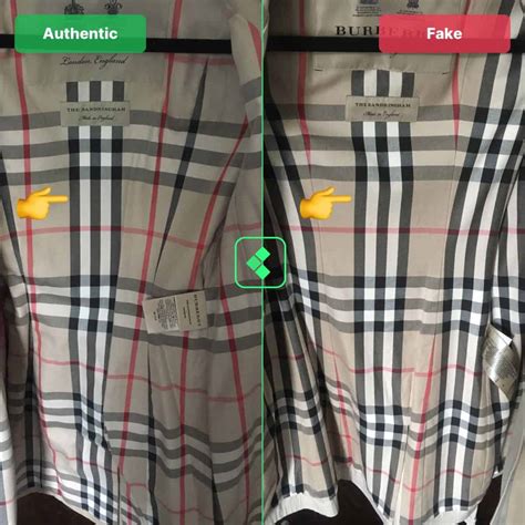 how do you know if burberry is fake|burberry trench authenticity check.